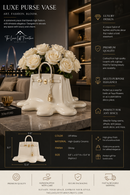 Luxe Purse Vase