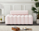 Meridian Pink Sofa Loveseat 2 PC SET 647
