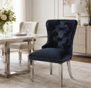 D2082-BK Dining Velvet Black