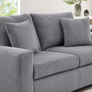 HH1124 Grey - Sofa & Loveseat Set