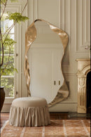 Gold Modern Luxury Art Mirror (7FT)