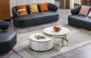 CT008 WHITE 2 PIECE SET COFFEE TABLE