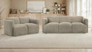 509814 DORSET 2-PIECE SOFA LOVESEAT SET BROWN