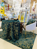 Metallic Area Rug Kingston 5x7