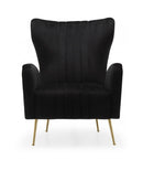 Black Opera Accent Chair 532