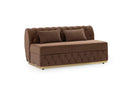 Jester Velvet Mocha Double Chaise Sectional