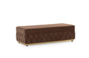 Jester Velvet Mocha Double Chaise Sectional