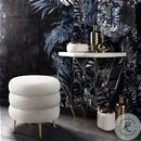 LADDER CREAM OTTOMAN TOV-OC6180