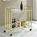 Coaster Furniture 181381 Gold Serving Cart