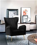Black Opera Accent Chair 532