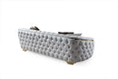 Lupino Ivory Velvet Sofa & Loveseat