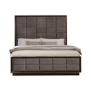 Durango Queen Upholstered Bed Smoked Peppercorn and Grey 223261Q