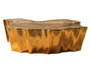 Elisha Gold Coffee Table