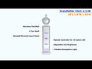  Acme Furniture Noralie AC00351 Grandfather Clock with LED EXTERNAL_VIDEO 1