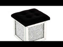 Acme Furniture Noralie AC00530 Ottoman with Storage EXTERNAL_VIDEO 1