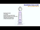  Acme Furniture Noralie AC00349 Grandfather Clock with LED EXTERNAL_VIDEO 1