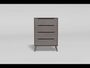  Furniture of America Lennart 5-Drawer Chest CM7386GY-C EXTERNAL_VIDEO 1