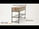  Acme Furniture Brantley II LV00750 Sofa Table EXTERNAL_VIDEO 1