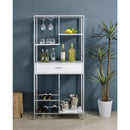 Coaster Furniture 1812034 White Gloss Bar Cabinet
