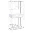 Coaster Furniture 1812034 White Gloss Bar Cabinet